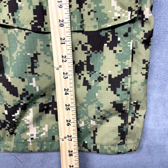US Navy Type III Parka Jacket Mens Small Multicolor Camouflage Nylon Mock Neck - Picture 7 of 9